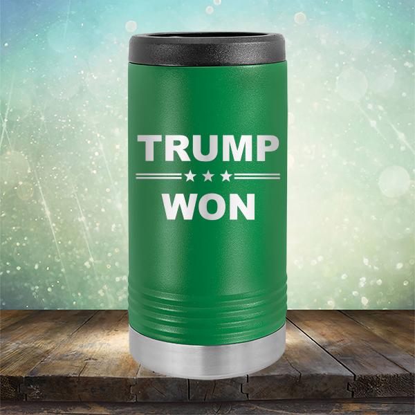 Donald Trump Won - Laser Etched Tumbler Mug