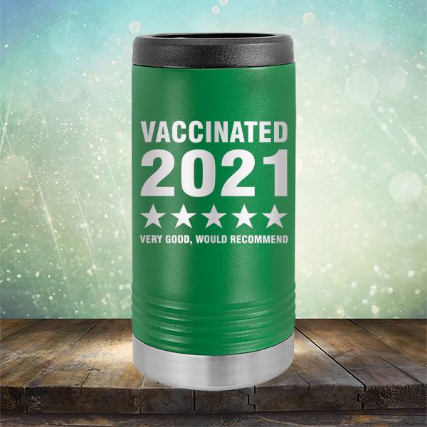 Vaccinated 2021 Very Good Would Recommend - Laser Etched Tumbler Mug