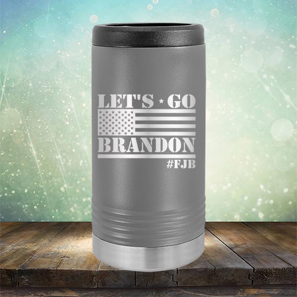 Let&#39;s Go Brandon American Flag - Laser Etched Tumbler Mug