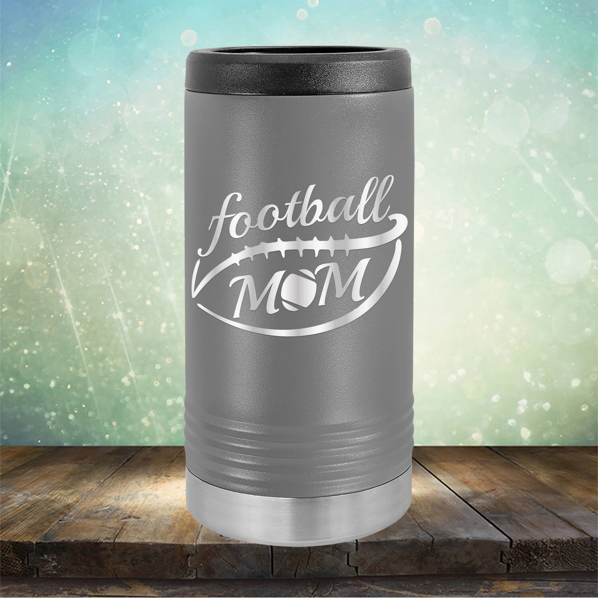 Football Mom - Laser Etched Tumbler Mug