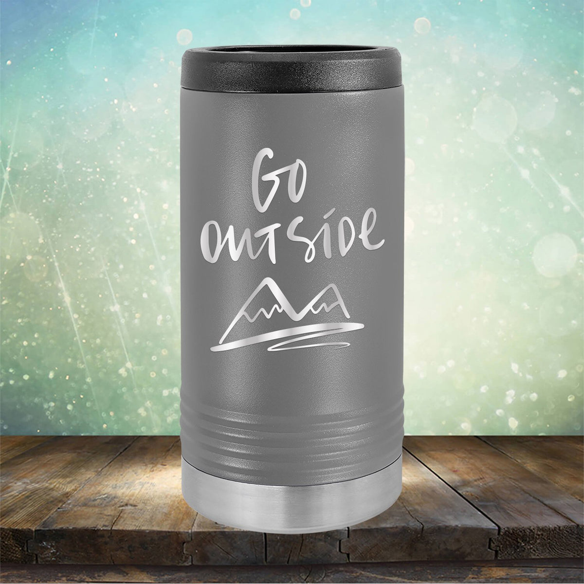 Go Outside - Laser Etched Tumbler Mug