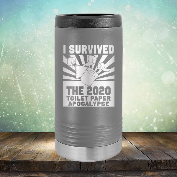 I Survived 2020 Toilet Paper Apocalypse - Laser Etched Tumbler Mug