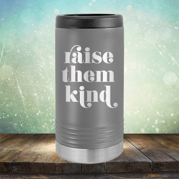 Raise Them Kind - Laser Etched Tumbler Mug