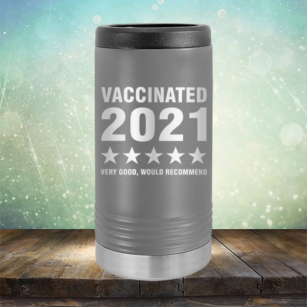 Vaccinated 2021 Very Good Would Recommend - Laser Etched Tumbler Mug