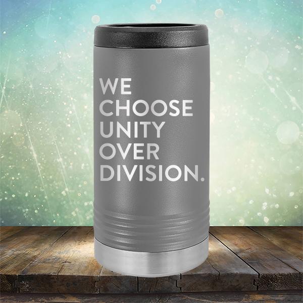 We Choose Unity Over Division - Laser Etched Tumbler Mug