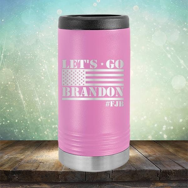 Let&#39;s Go Brandon American Flag - Laser Etched Tumbler Mug
