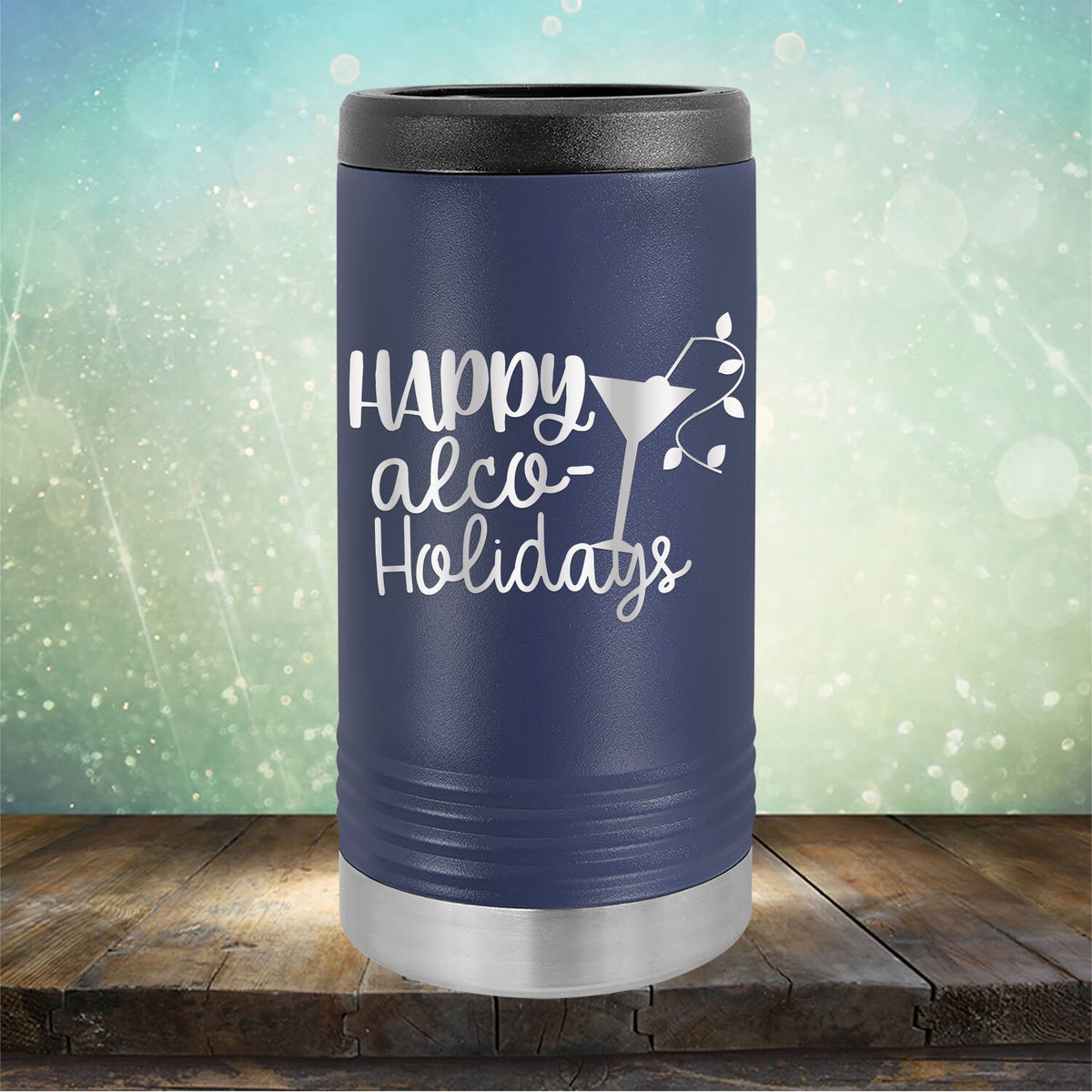 Happy Alco Holidays - Laser Etched Tumbler Mug