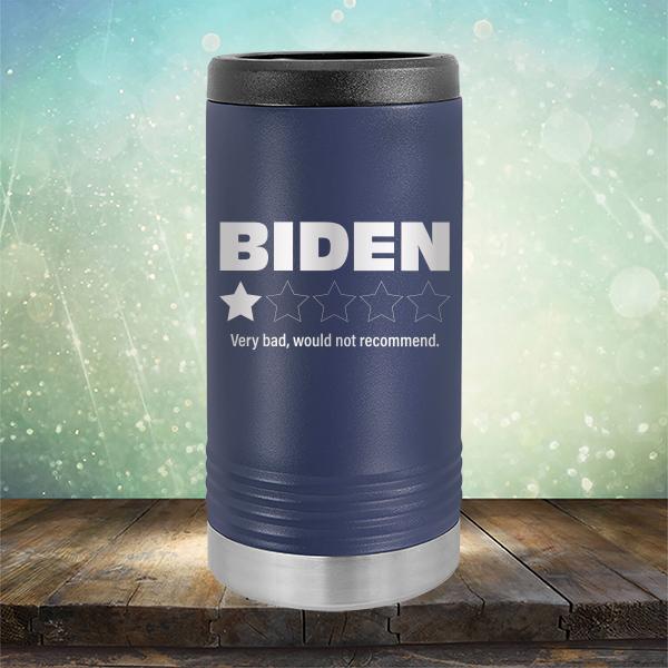 Joe Biden One Star Review Very Bad Would Not Recommend - Laser Etched Tumbler Mug
