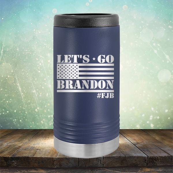 Let&#39;s Go Brandon American Flag - Laser Etched Tumbler Mug