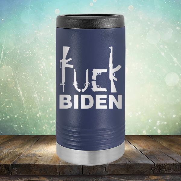 Fuck Biden Guns - Laser Etched Tumbler Mug
