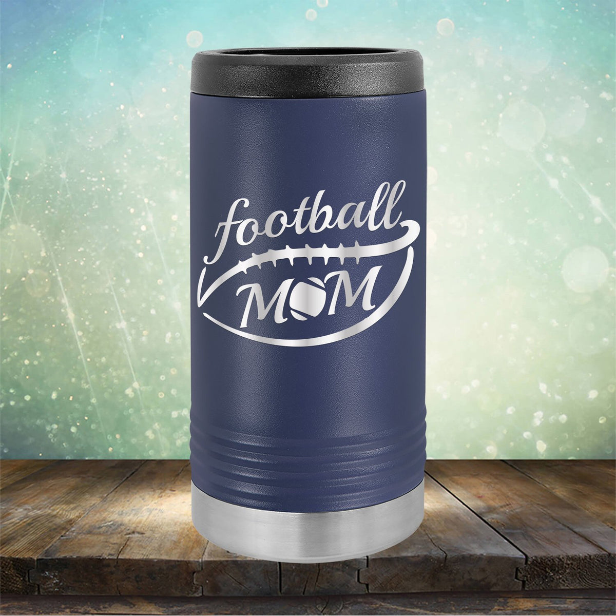 Football Mom - Laser Etched Tumbler Mug