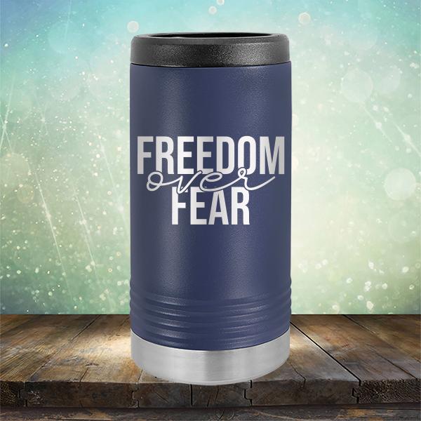 Freedom Over Fear - Laser Etched Tumbler Mug