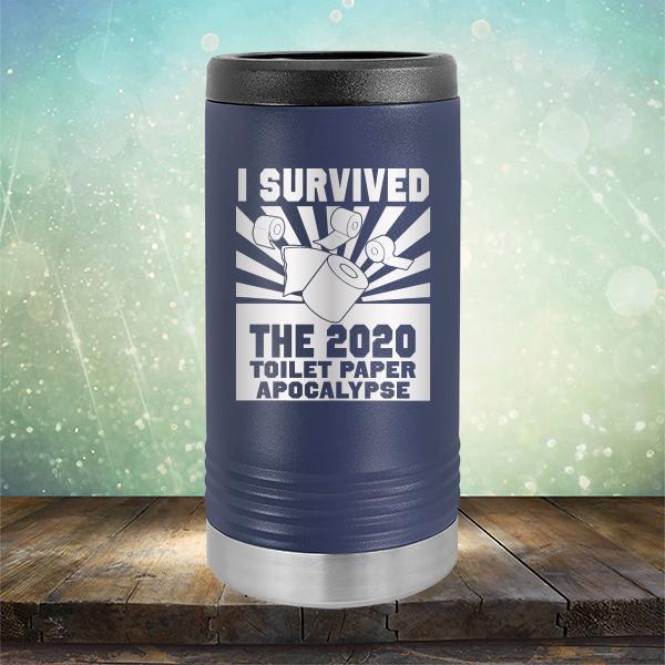 I Survived 2020 Toilet Paper Apocalypse - Laser Etched Tumbler Mug