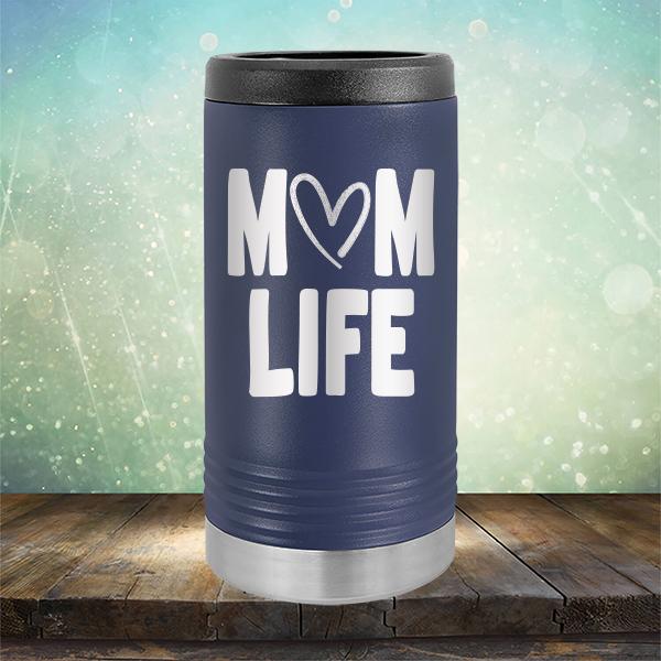 Mom Life with Heart - Laser Etched Tumbler Mug