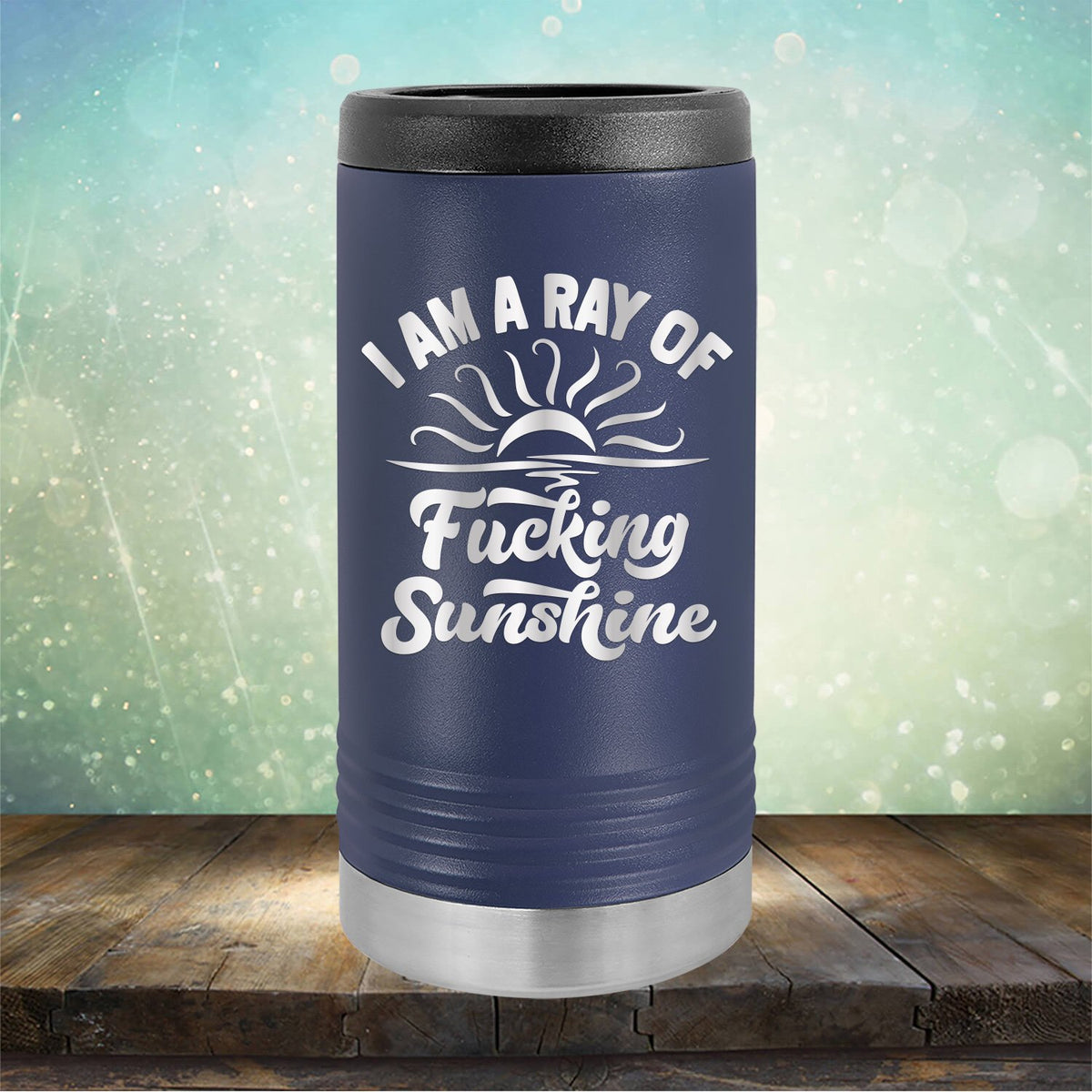 I Am A Ray Of Fucking Sunshine - Laser Etched Tumbler Mug