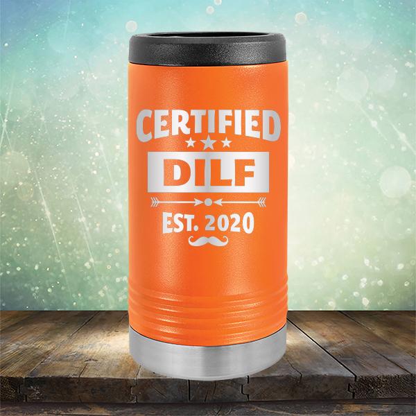 Certified DILF Est. 2020 - Laser Etched Tumbler Mug