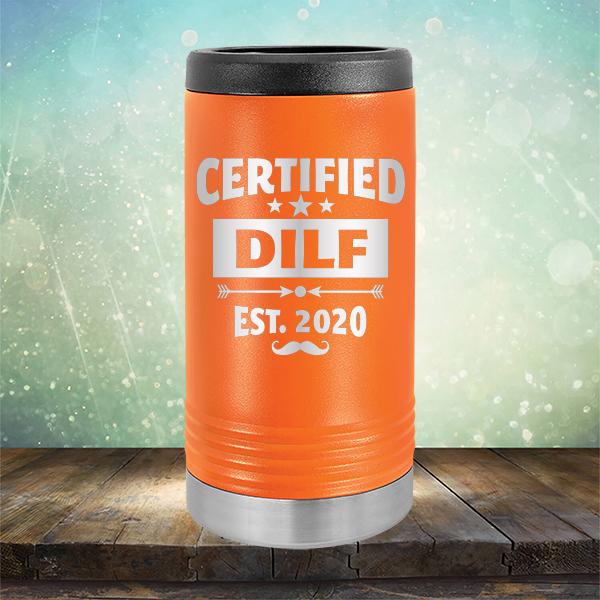 Certified DILF Est. 2020 - Laser Etched Tumbler Mug