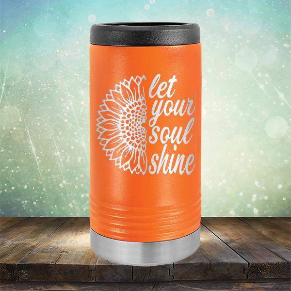 Let Your Soul Shine - Laser Etched Tumbler Mug