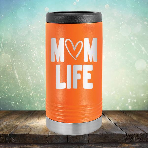 Mom Life with Heart - Laser Etched Tumbler Mug