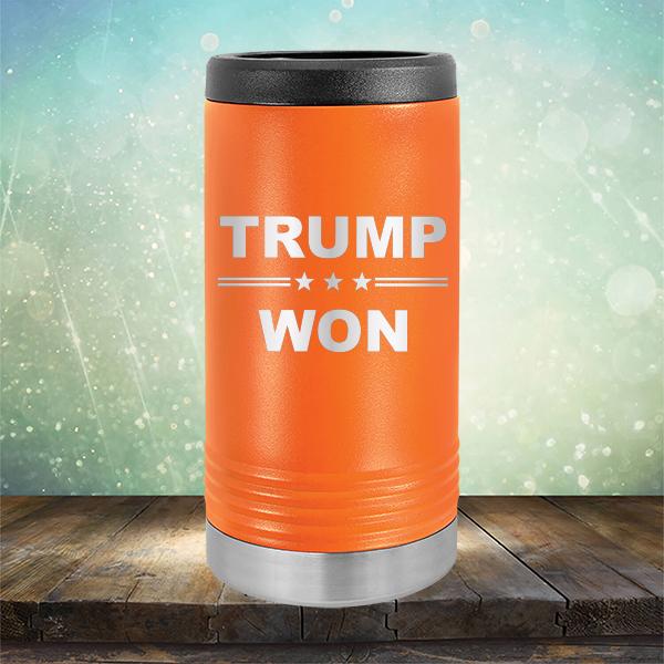 Donald Trump Won - Laser Etched Tumbler Mug