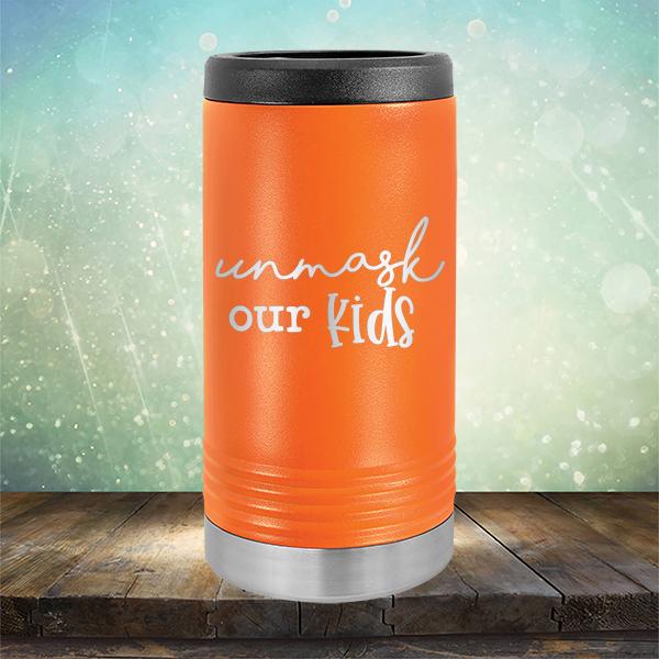 Unmask Our Kids - Laser Etched Tumbler Mug