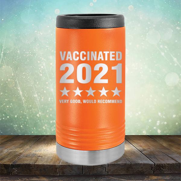 Vaccinated 2021 Very Good Would Recommend - Laser Etched Tumbler Mug