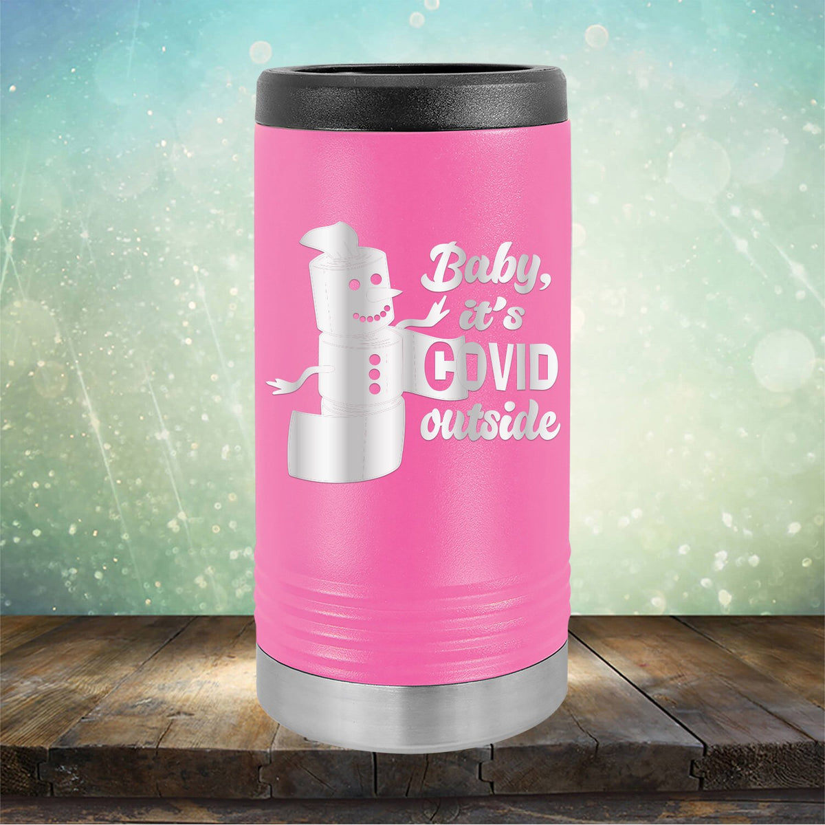 Baby It&#39;s Covid Outside - Laser Etched Tumbler Mug
