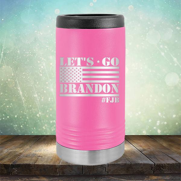 Let&#39;s Go Brandon American Flag - Laser Etched Tumbler Mug