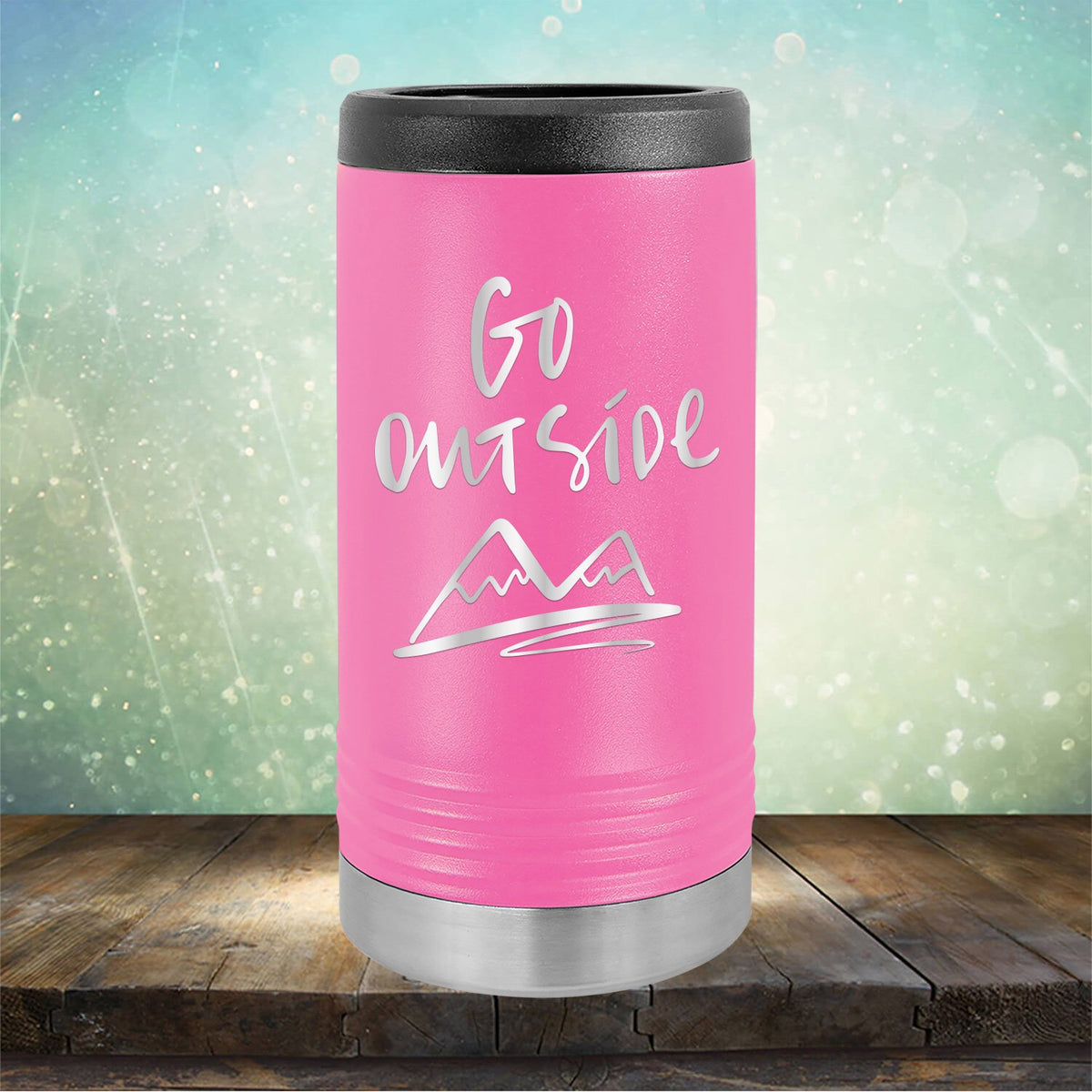 Go Outside - Laser Etched Tumbler Mug