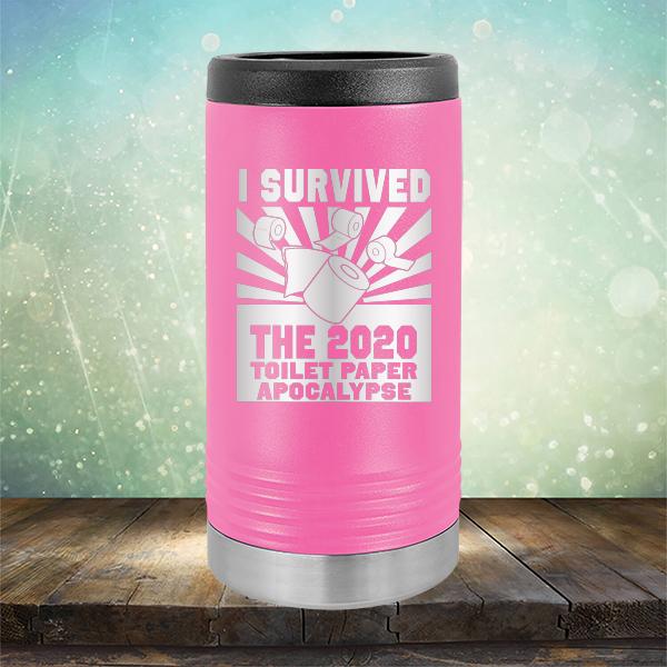 I Survived 2020 Toilet Paper Apocalypse - Laser Etched Tumbler Mug