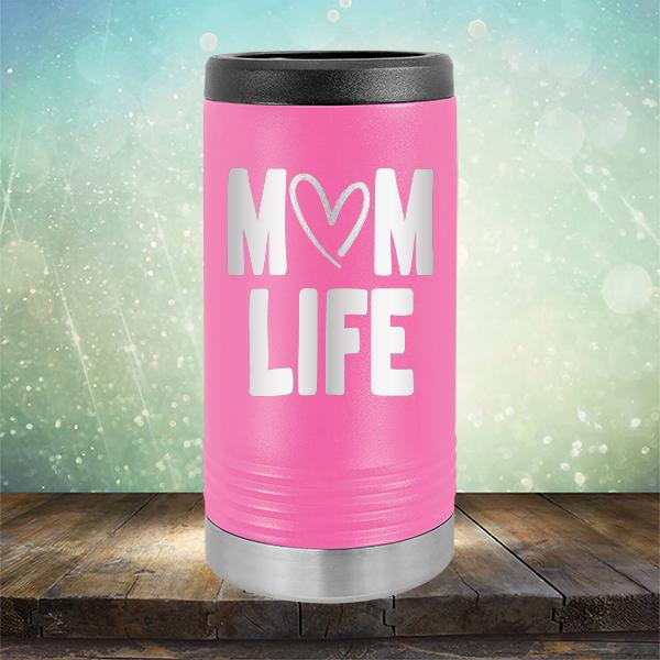 Mom Life with Heart - Laser Etched Tumbler Mug