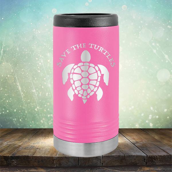 Save The Turtles - Laser Etched Tumbler Mug