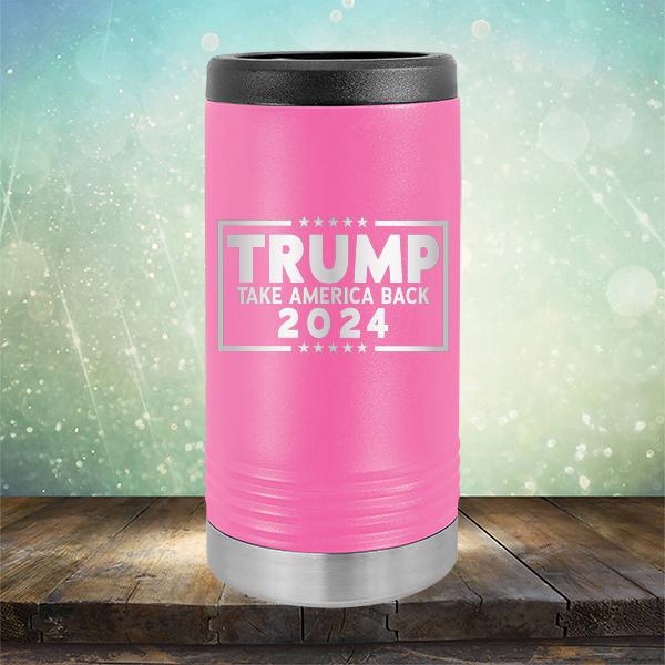 Trump Take America Back 2024 - Laser Etched Tumbler Mug