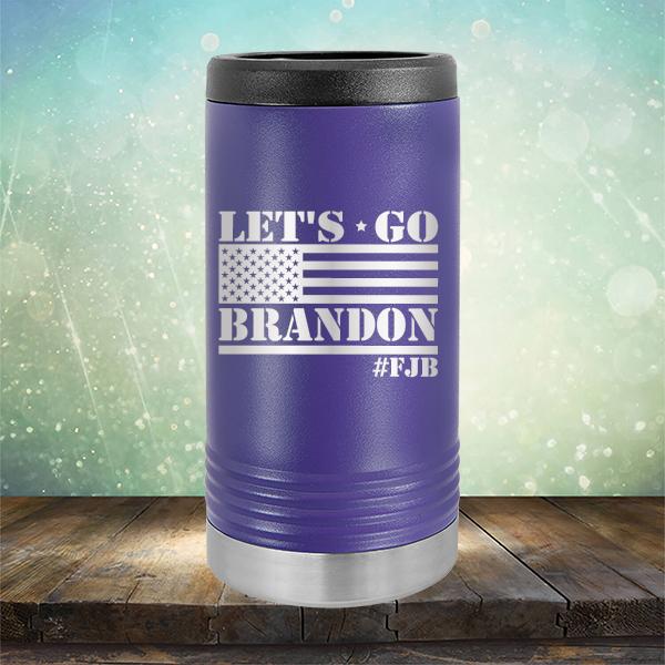 Let&#39;s Go Brandon American Flag - Laser Etched Tumbler Mug