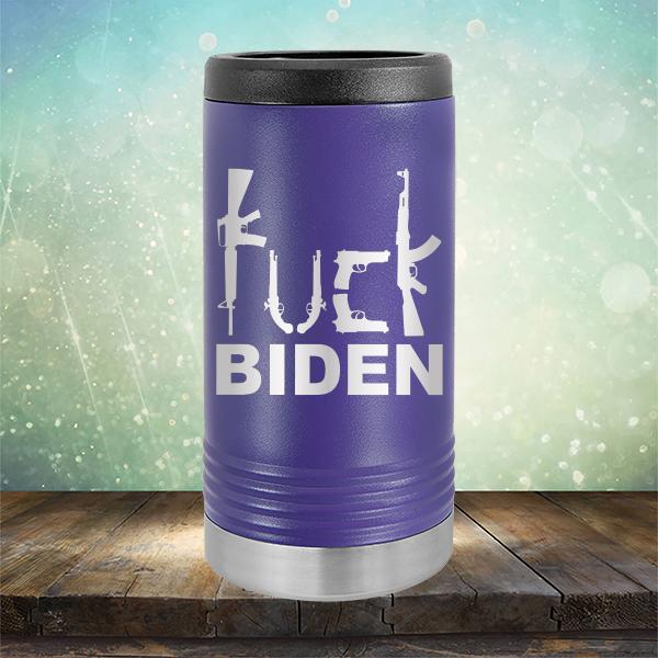 Fuck Biden Guns - Laser Etched Tumbler Mug