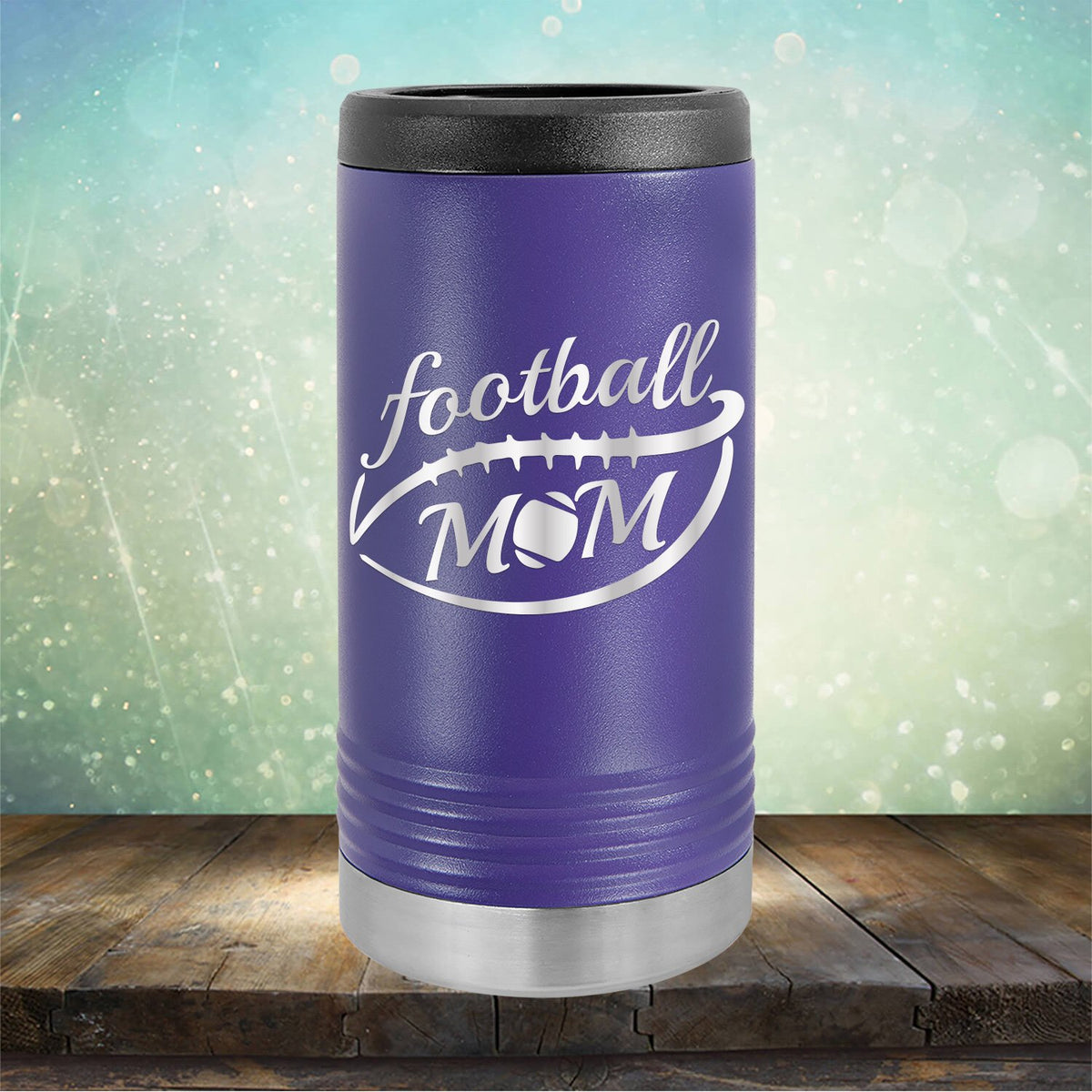 Football Mom - Laser Etched Tumbler Mug