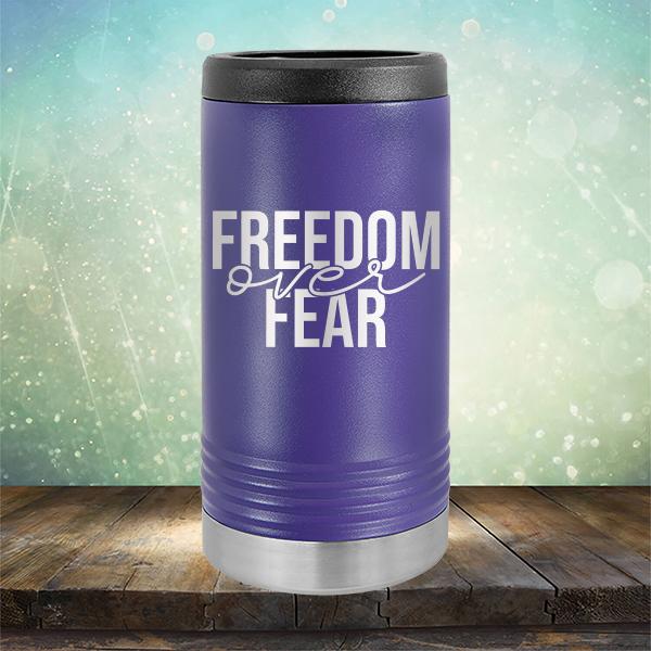 Freedom Over Fear - Laser Etched Tumbler Mug