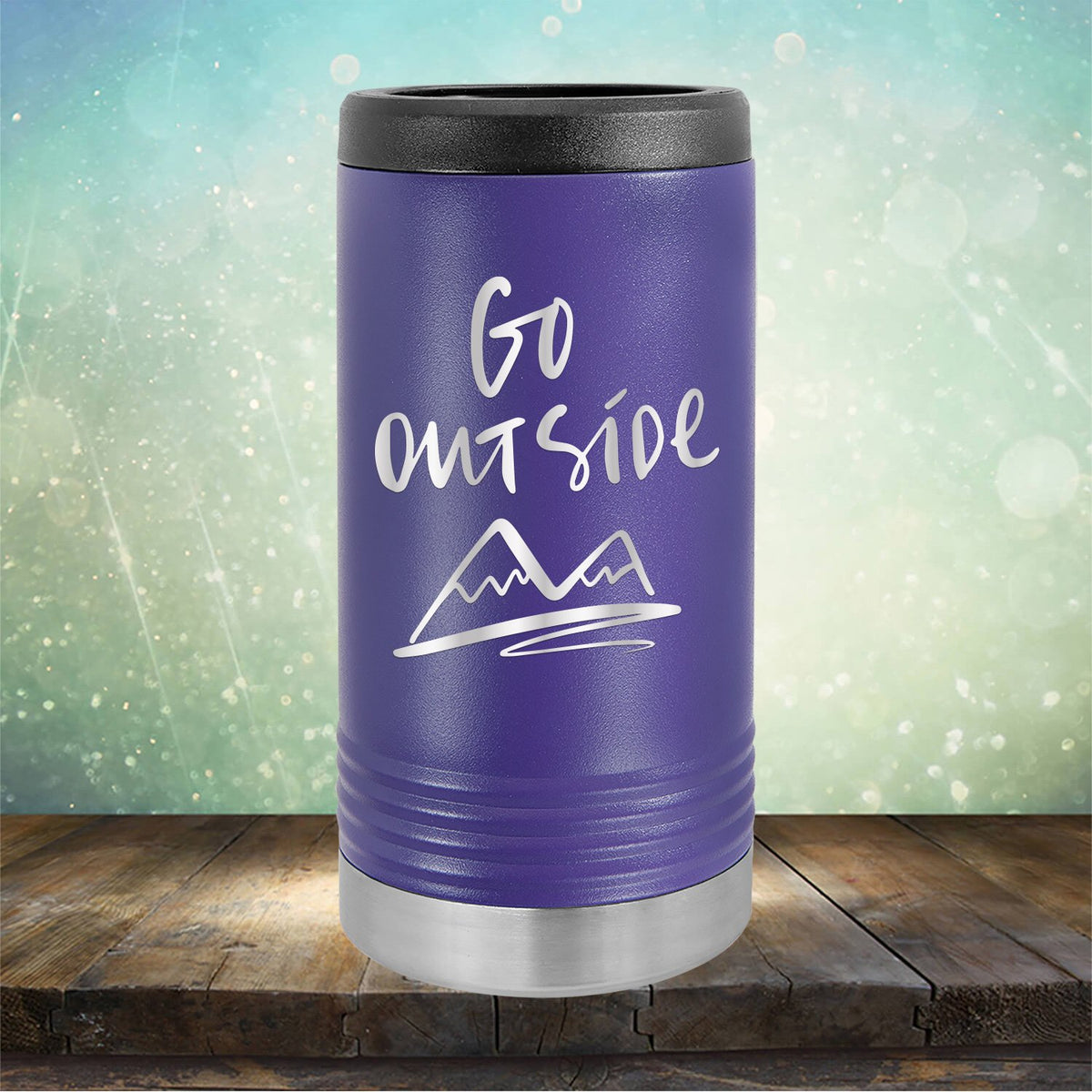Go Outside - Laser Etched Tumbler Mug