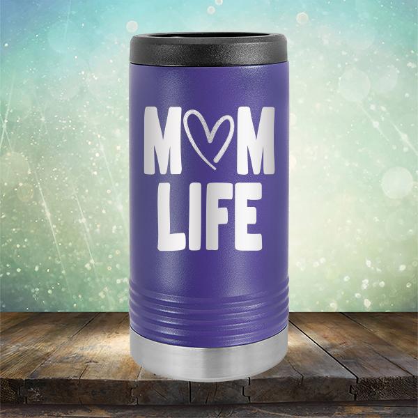 Mom Life with Heart - Laser Etched Tumbler Mug