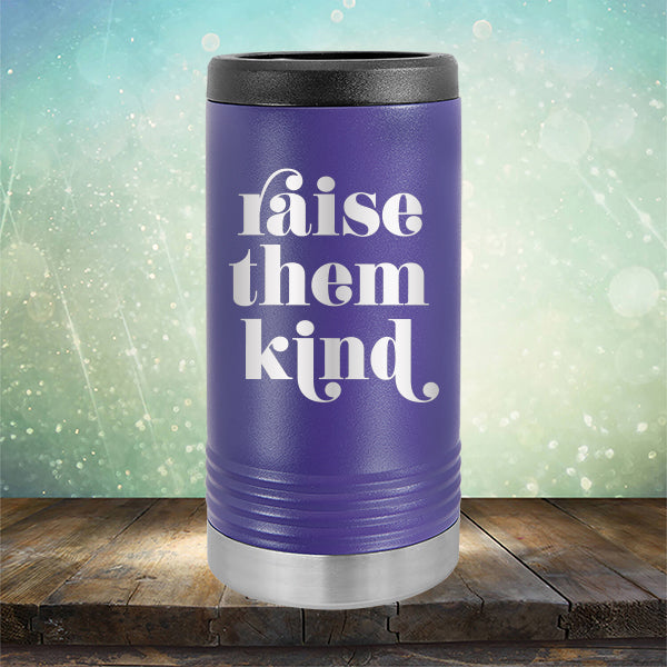 Raise Them Kind - Laser Etched Tumbler Mug