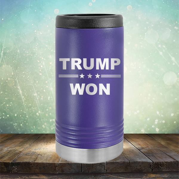 Donald Trump Won - Laser Etched Tumbler Mug
