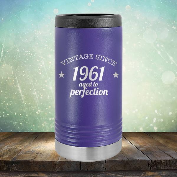 Vintage Since 1961 Aged to Perfection 60 Years Old - Laser Etched Tumbler Mug