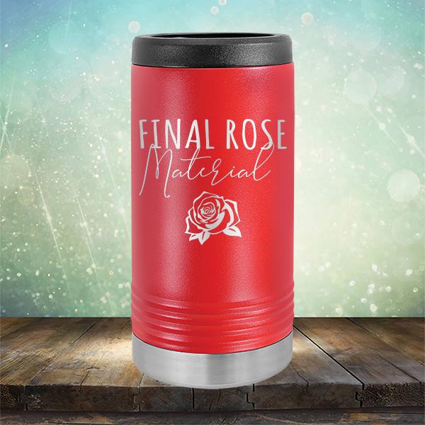 Final Rose Material - Laser Etched Tumbler Mug