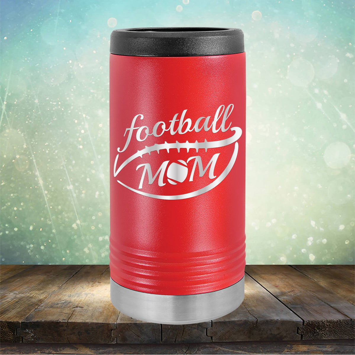 Football Mom - Laser Etched Tumbler Mug