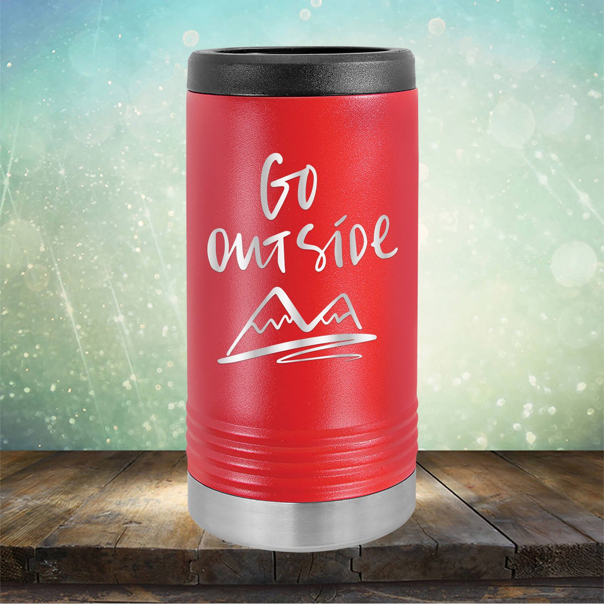 Go Outside - Laser Etched Tumbler Mug
