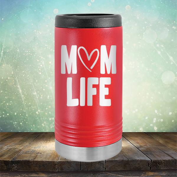 Mom Life with Heart - Laser Etched Tumbler Mug