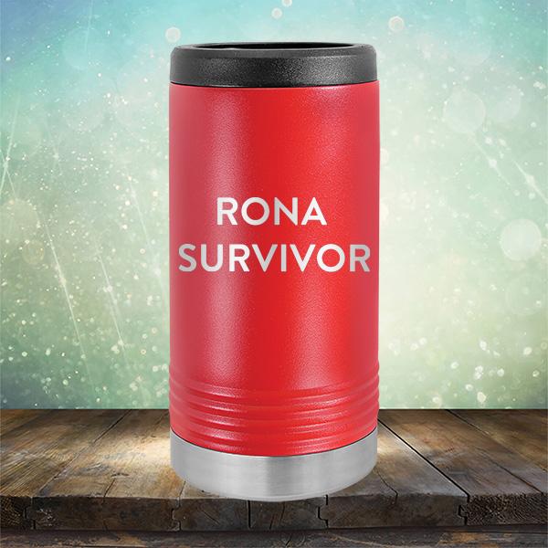 Rona Survivor - Laser Etched Tumbler Mug