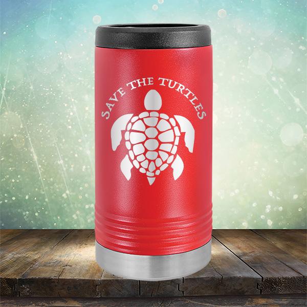 Save The Turtles - Laser Etched Tumbler Mug