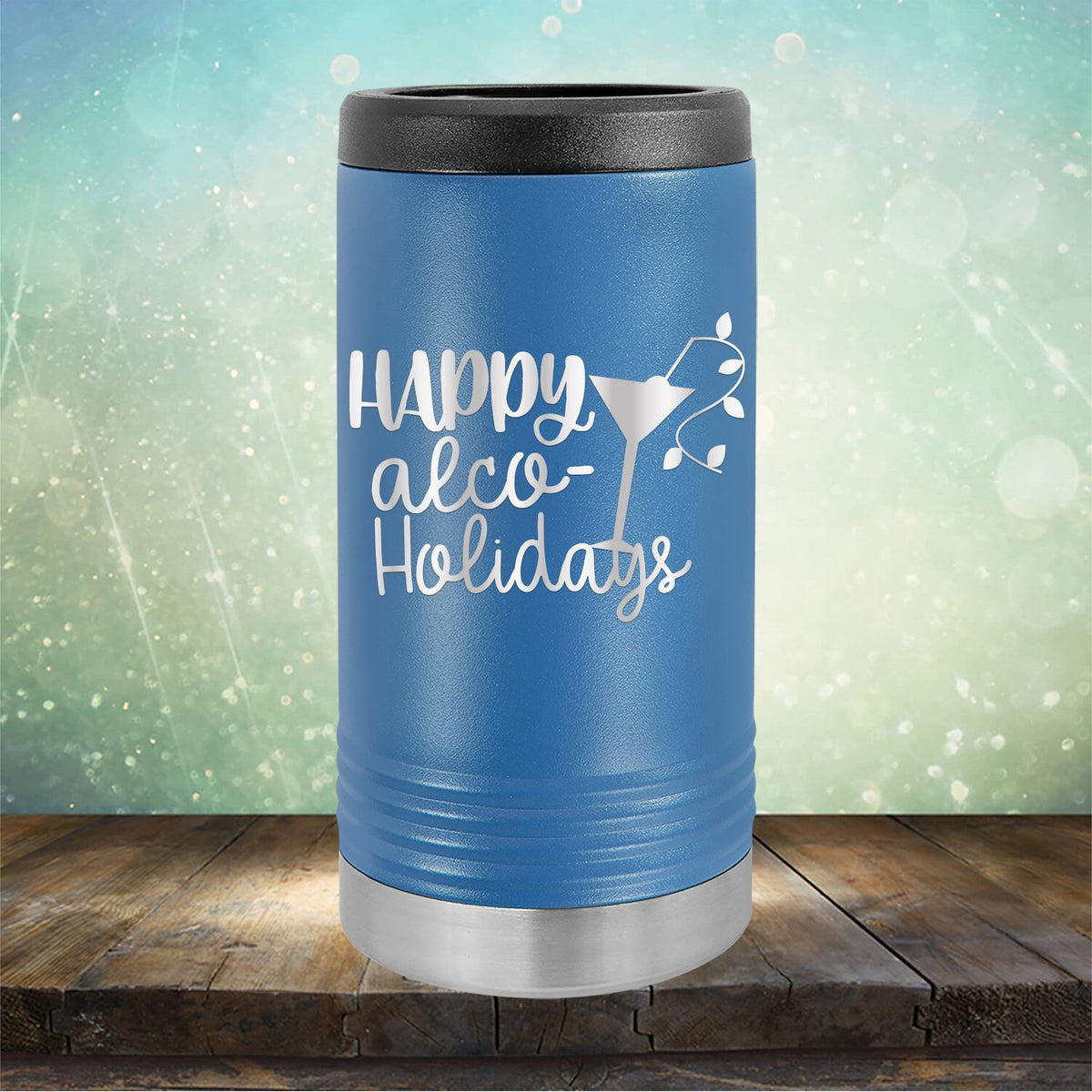 Happy Alco Holidays - Laser Etched Tumbler Mug