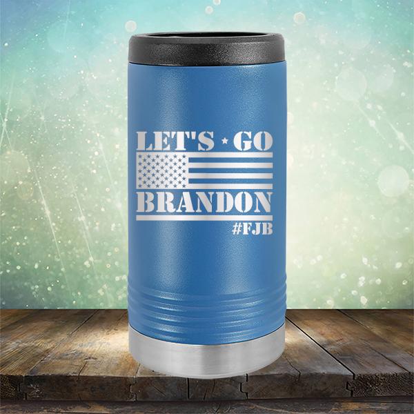 Let&#39;s Go Brandon American Flag - Laser Etched Tumbler Mug